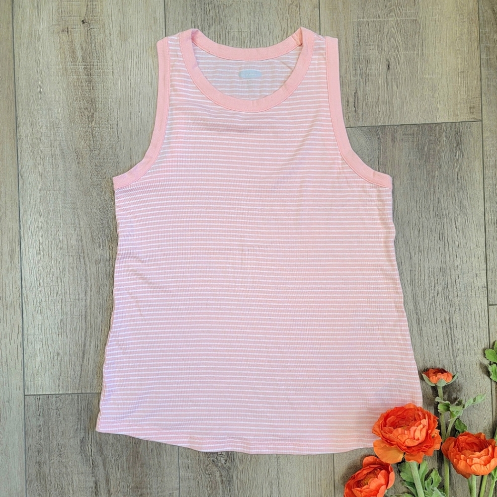 💫FREE When Bundled!! Old Navy Size‎ Medium Slim Fit Luxe Ribbed Tank Light Pink